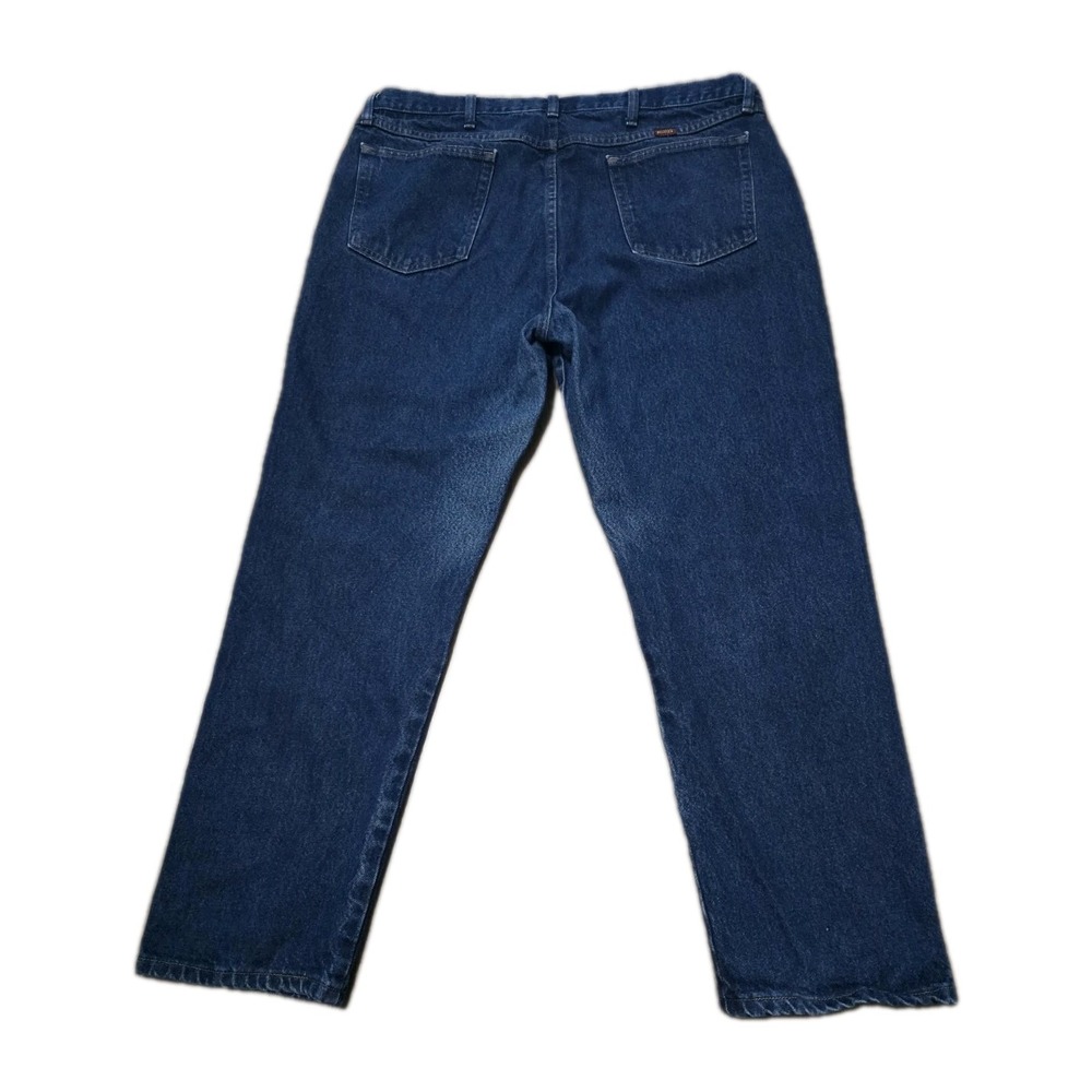 Rustler Straight Leg Jeans Size 40 x 30 Medium Wash Blue‎ Denim 100% Cotton